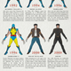 Illustration for article titled The Complete Visual History of Wolverines Suit